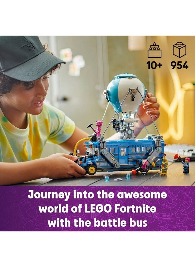 LEGO Fortnite Battle Bus Toy Set with 9 Characters 77073 (Age 10+, 954 Pieces) - Image 3