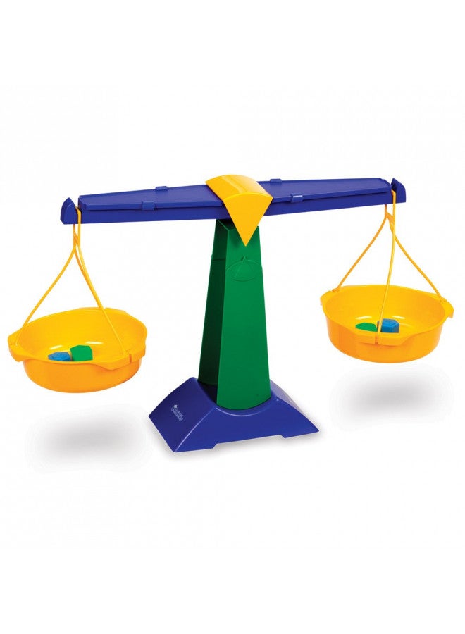 Learning Resources ميزان بان من موارد التعلم، ميزان للأطفال، ميزان ابتدائي للطلاب، تعليم منزلي، ألعاب رياضية، تعليم الكتلة والقياس، للأعمار 3 سنوات فما فوق - Image 2