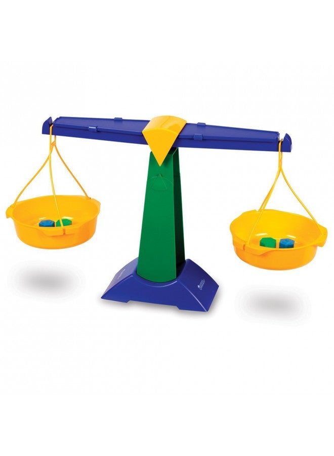Learning Resources ميزان بان من موارد التعلم، ميزان للأطفال، ميزان ابتدائي للطلاب، تعليم منزلي، ألعاب رياضية، تعليم الكتلة والقياس، للأعمار 3 سنوات فما فوق - Image 1