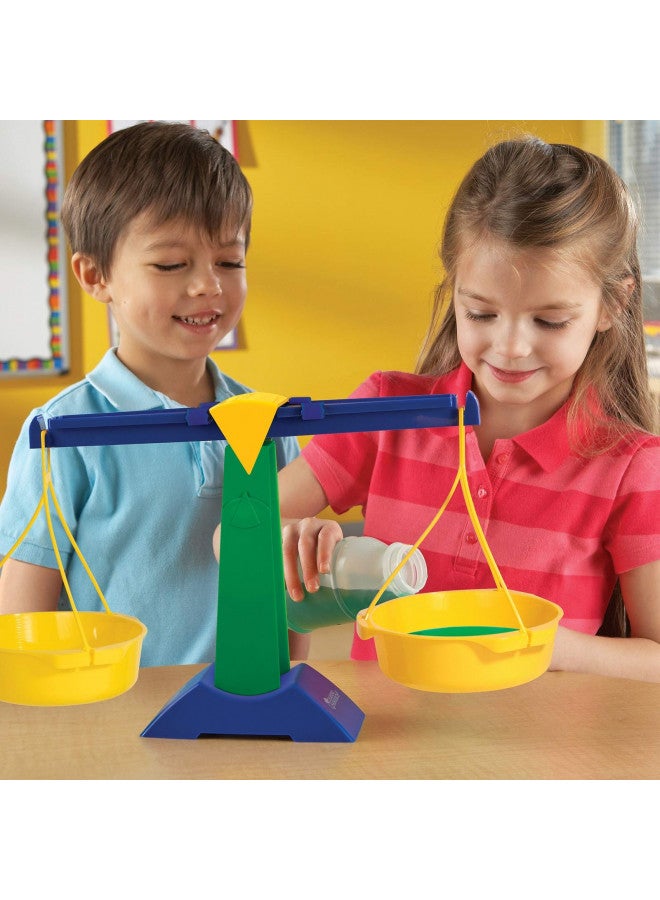 Learning Resources ميزان بان من موارد التعلم، ميزان للأطفال، ميزان ابتدائي للطلاب، تعليم منزلي، ألعاب رياضية، تعليم الكتلة والقياس، للأعمار 3 سنوات فما فوق - Image 3