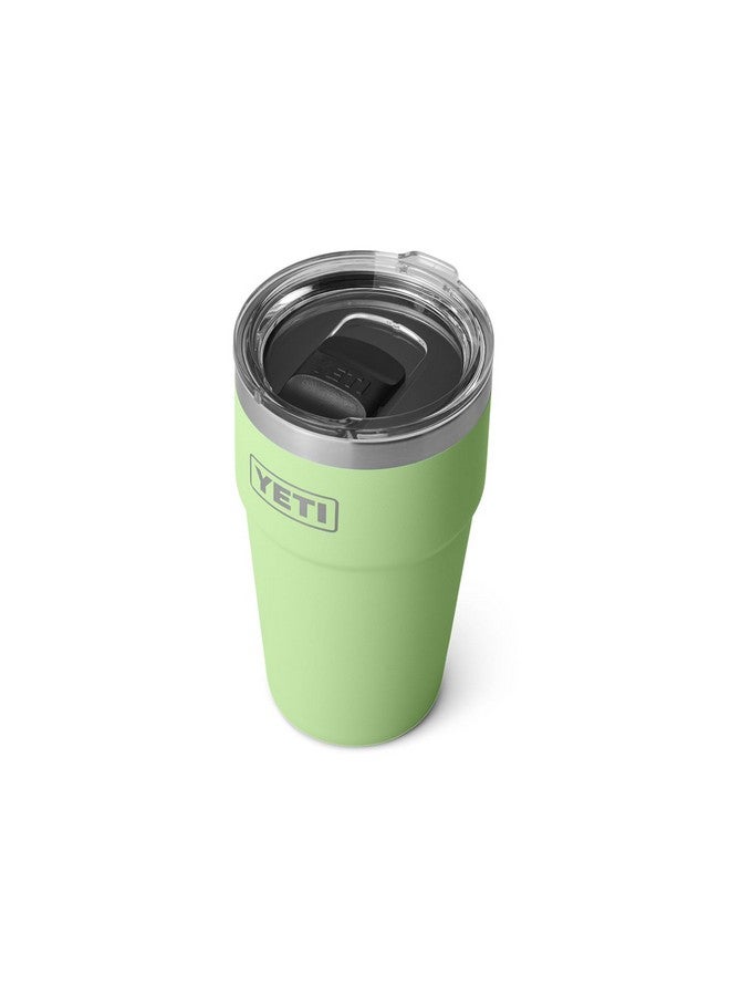 YETI YETI Rambler 20 oz Stackable Tumbler, Stainless Steel, Vacuum Insulated with MagSlider Lid, Key Lime - Image 1