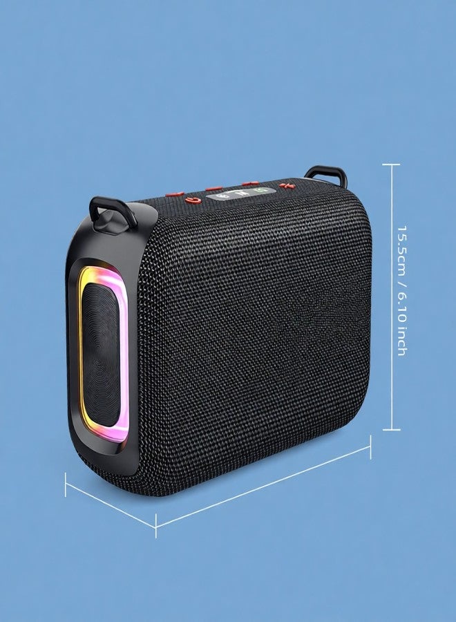 زيلوت مكبر صوت لاسلكي محمول ZEALOT S85 بتقنية بلوتوث 5.3، بقوة 50 واط، صوت جهير معزز، مزود بإضاءة RGB ملونة، أوضاع EQ قابلة للتعديل، مدخل AUX، منفذ USB، تشغيل بطاقة TF، مقاوم للماء بمعيار IPX6، مثالي للحفلات الخارجية والتخييم وركوب الدراجات. - Image 3