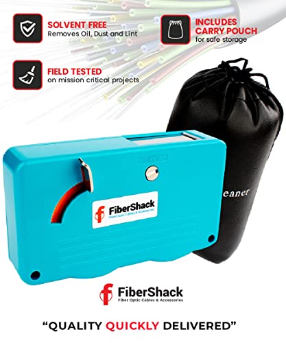 Fibershack - Fiber Optic Cleaning Box. A 2.5mm SC Fiber Cleaner & 1.25mm LC Fiber Cleaner. Our 500+ use Optical Connector Cleaning Tool is a Crucial Addition to Your Kit - Image 2