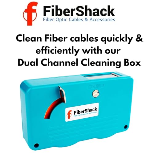 Fibershack - Fiber Optic Cleaning Box. A 2.5mm SC Fiber Cleaner & 1.25mm LC Fiber Cleaner. Our 500+ use Optical Connector Cleaning Tool is a Crucial Addition to Your Kit - Image 5