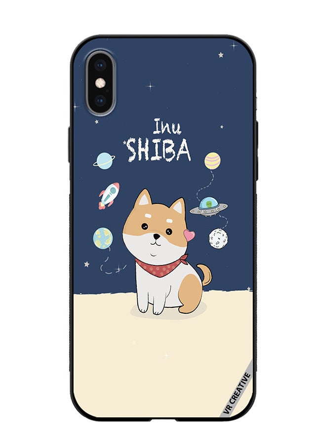 VR CREATIVE Protective Case Cover For Apple iPhone XS Max Sonofshib Design Multicolour - Image 1