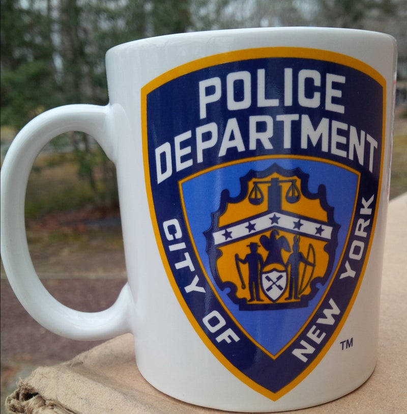 CCS Nypd City of New York Police Department 11 Ounce White Ceramic Coffee Mug by CCS