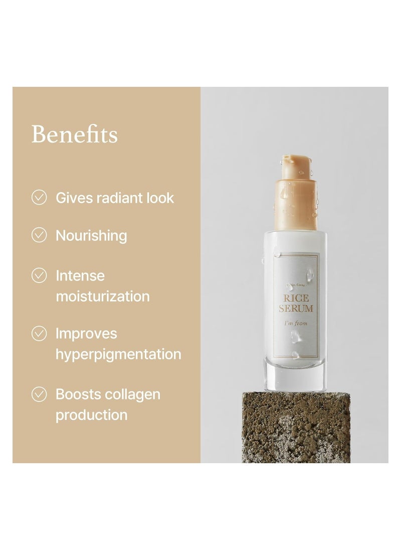 I'M FROM Rice Serum Improves Skin Tone  30 ml  - Image 5
