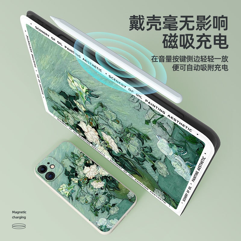 Suitable For Ipad Protective Case Ipadpro Protective Case Ipad9/10 Apple Ipadair Can Be D - Image 4