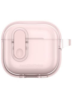 AMAZINGthing MINIMAL for AirPods 4 (2024) Case Cover with Carabiner - Pink  - Image 2