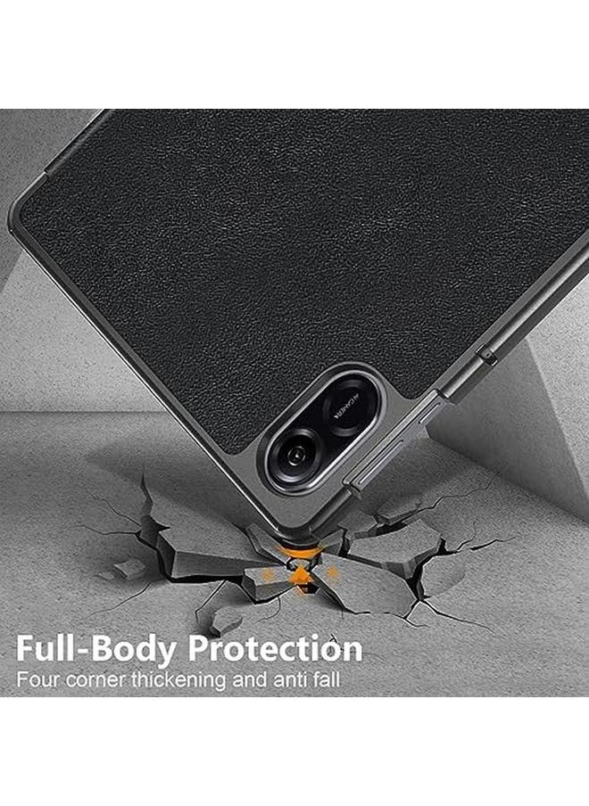 erorex - Pu Protective Case Cover Compatible With Honor Pad X9 11.5Inch Ultra Slim Lightweight Stand Case Cover Compatible With Honor Pad X9 11.5Inch Honor Pad X8 11.5Inch Black - Image 1