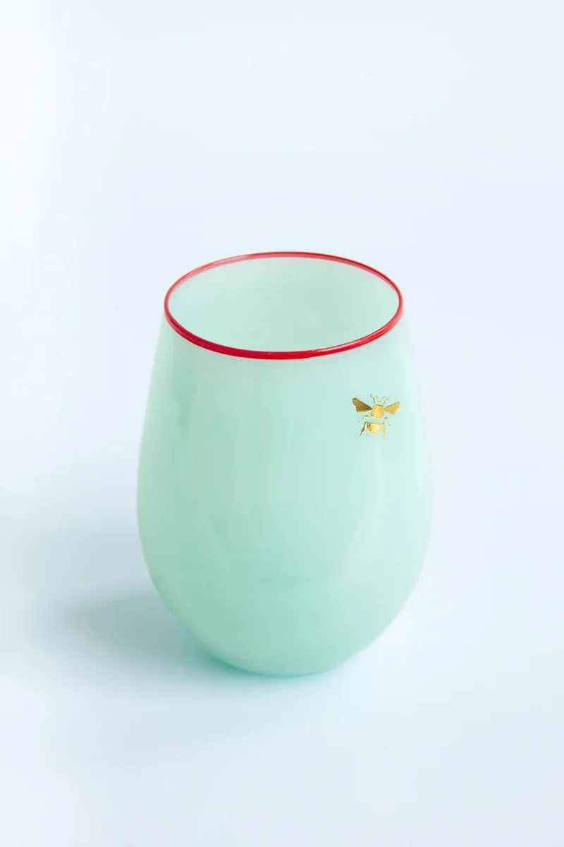 Yvonne Ellen  Bee Glass Tumblers (Set Of 4)  | Best Price UAE