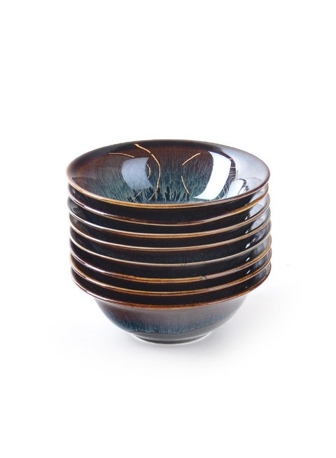 8-Piece Porcelain Bowl Set 4.5 Inch