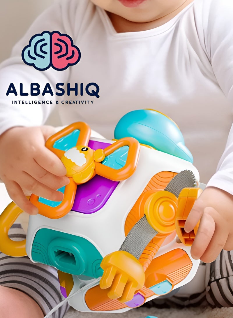 ALBASHIQ Montessori Smart Box Toy: An innovative sensory toy to develop your child's skills! Fun learning with bright colors and a design perfect for travel and learning on the go! - Image 2