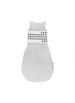 Nanit Nanit Breathing Wear Sleeping Bag 100% Cotton Baby Sleep Sack Works With Nanit Pro Baby Monitor To Track Breathing Motion Sensorfree Realtime Alerts Size Small 36 Months Pebble Grey  - Image 5