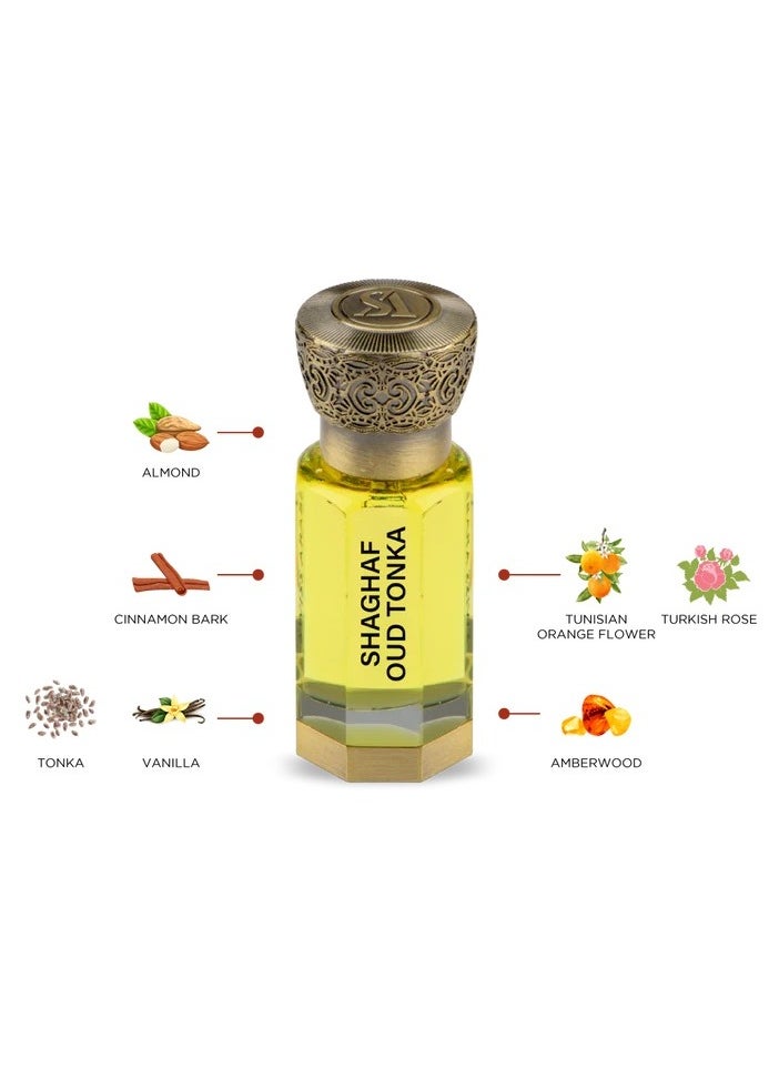 سويس أربيان شغف عود تونكا عطر زيتي مركز - 12 مل  - Image 3