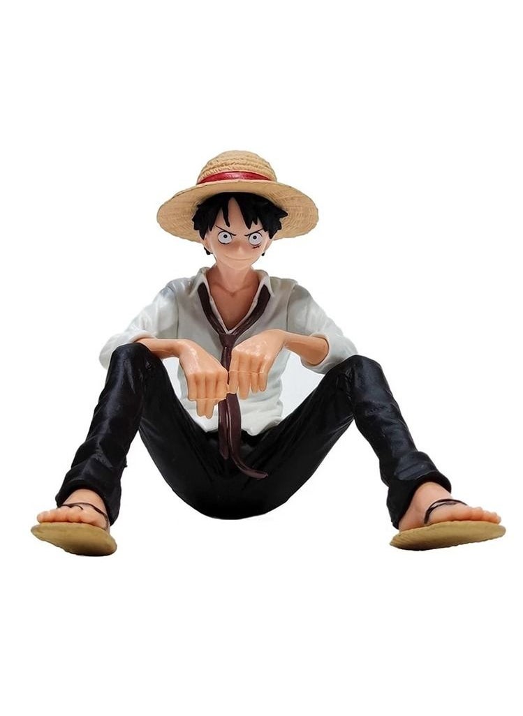 One Piece - Action figure Luffy from the anime One Piece 9 x 7.5 cm - Image 1