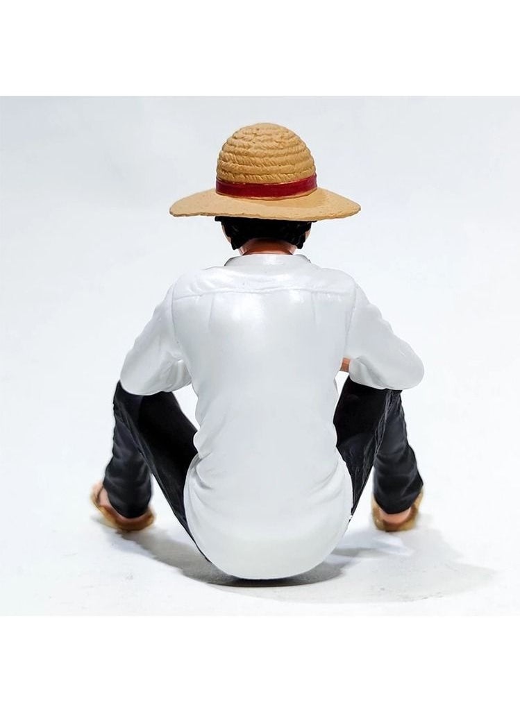 One Piece - Action figure Luffy from the anime One Piece 9 x 7.5 cm - Image 1
