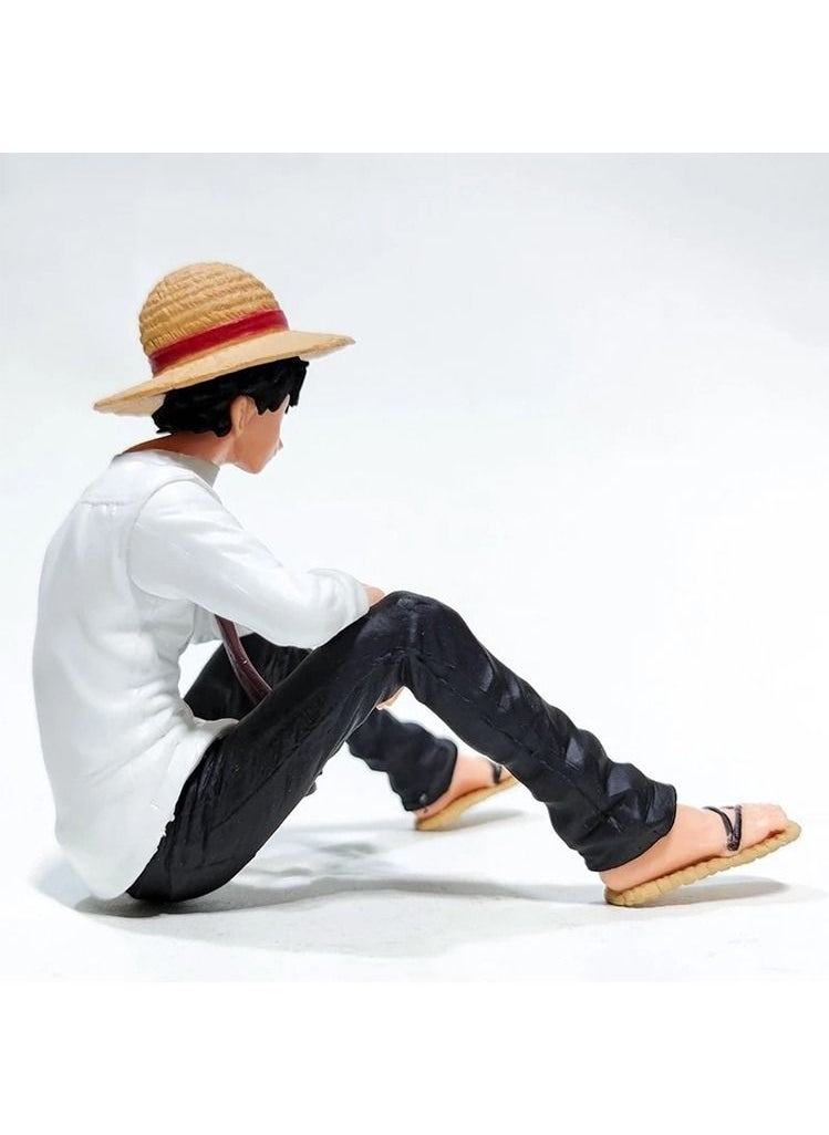 One Piece - Action figure Luffy from the anime One Piece 9 x 7.5 cm - Image 1