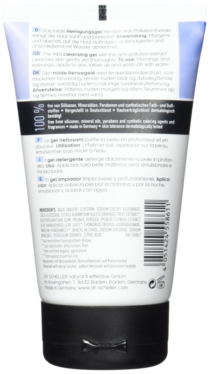 Dr. Scheller Anti Pollution Cleansing Gel 4.2 oz. Vegan. + 2 Free Samples - Image 2