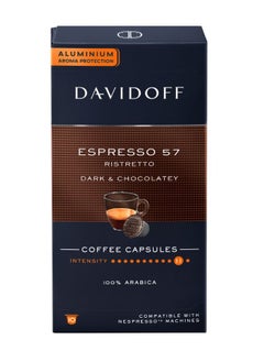 Davidoff Espresso 57 Coffee Capsules 10 Capsules (55g)  - Image 1