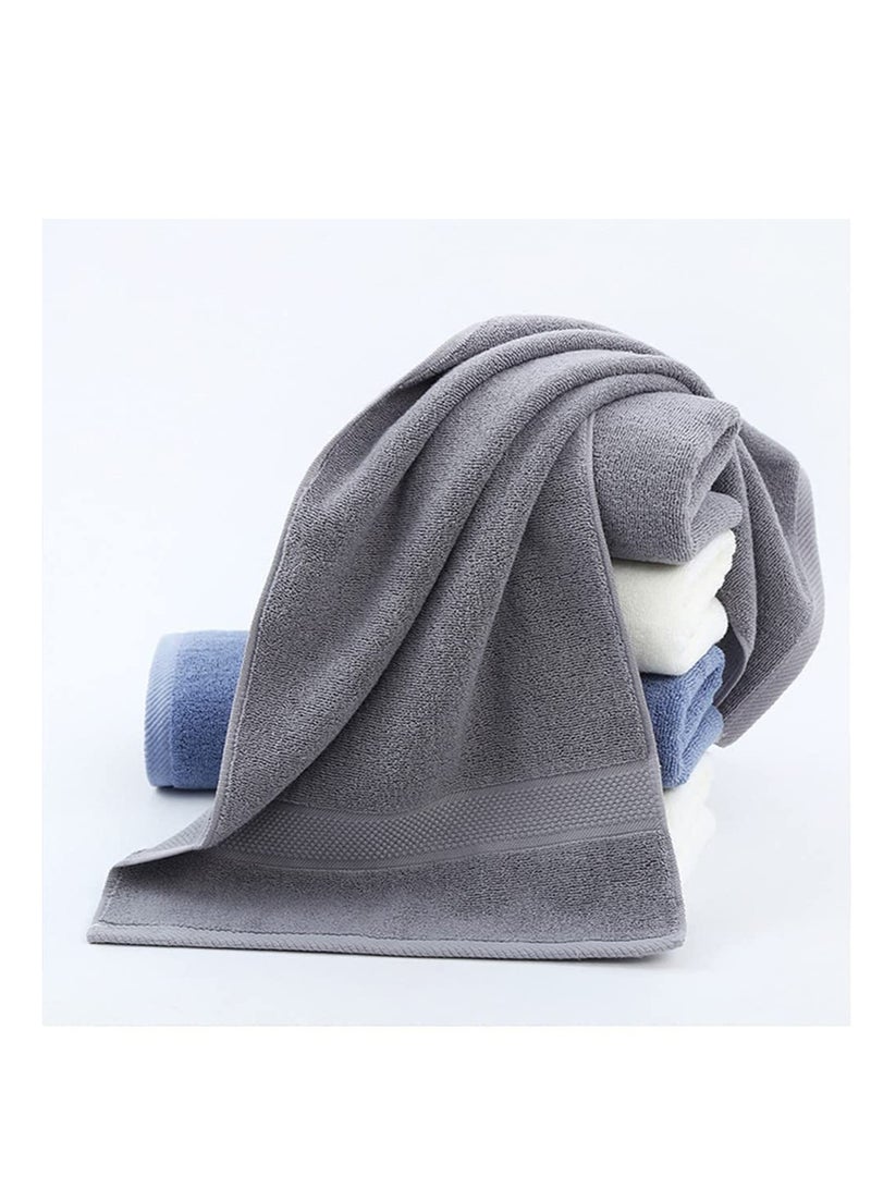 SOLARAE Premium Cotton Bath Hand Towels for Bathroom Combed Cotton Hand Towels Absorbent Soft Cotton Hand Towels for Bathroom, Hand & Face Washcloths Set, Soft Absorbency and Fade Resistant Quick Dry - Image 4