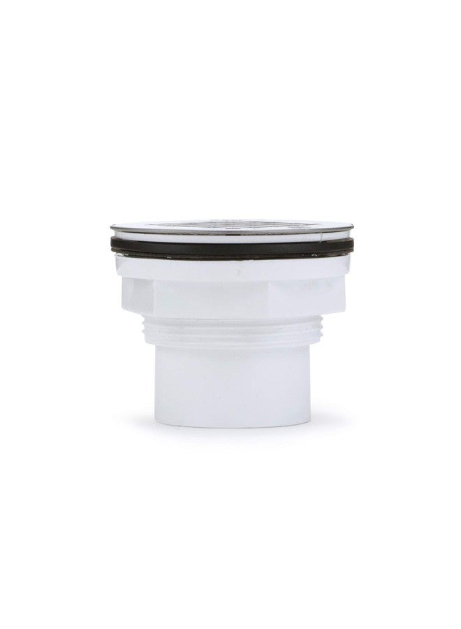 Oatey 42097 101 PS PVC-Solvent Weld Shower Drain with Stainless Steel Strainer, 2-Inch - Image 3