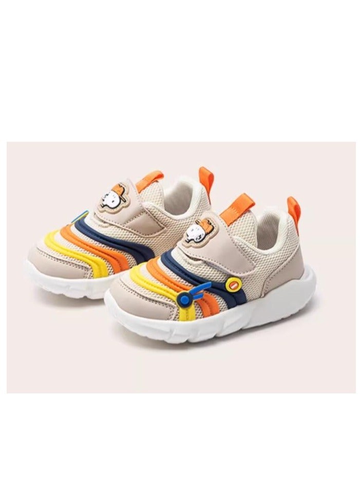 Snoopy Baby Breathable Walking Shoes With Soft Sole, Anti Slip And Anti Kick Function Shoes  - Image 2