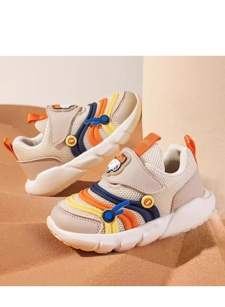 Snoopy Baby Breathable Walking Shoes With Soft Sole, Anti Slip And Anti Kick Function Shoes  - Image 3