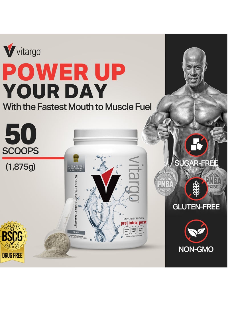 Vitargo  50 Servings-Plain 4lbs 2.1oz (1875g) - Image 4
