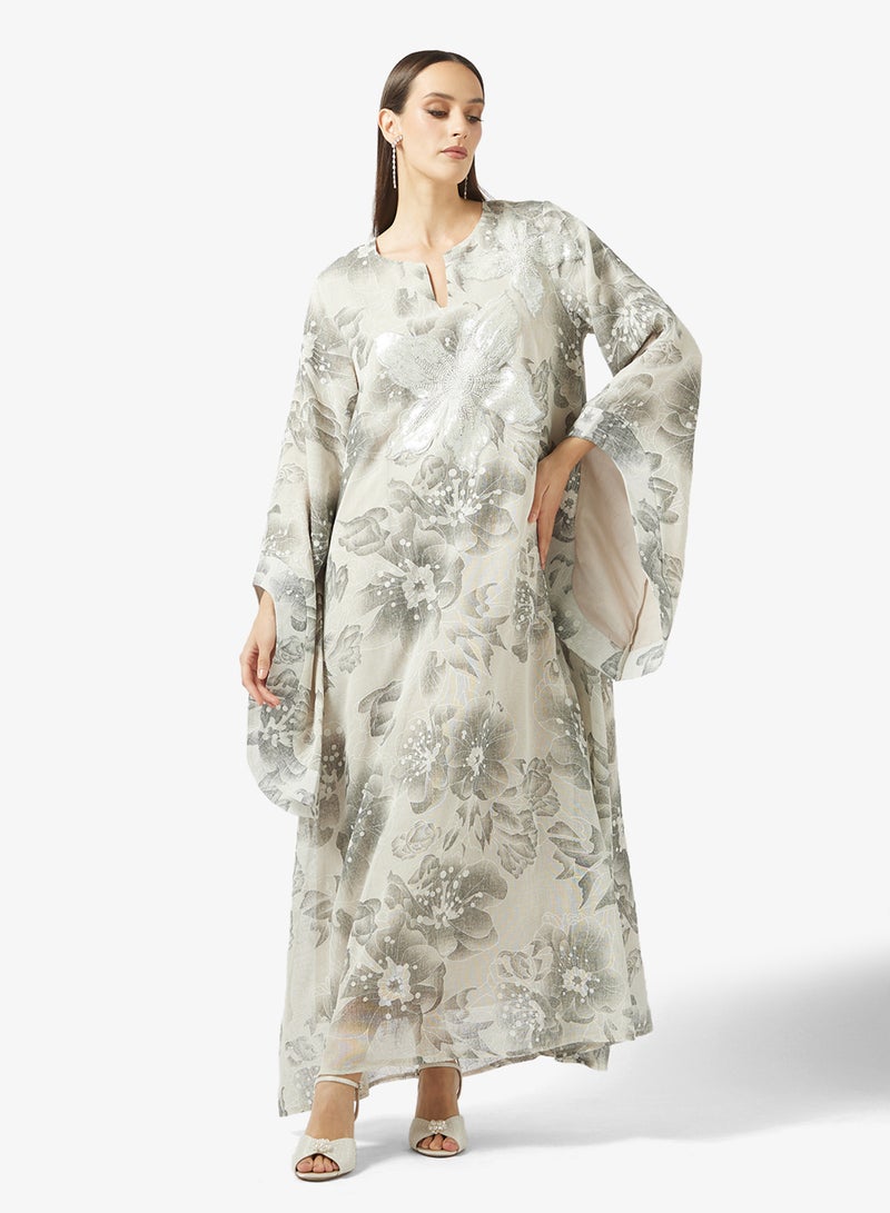 خزانة قفطان مطبوع - Image 1