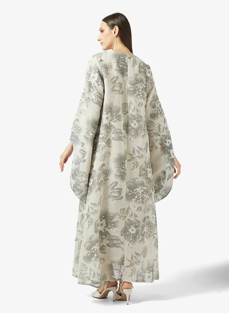 خزانة Printed Kaftan
