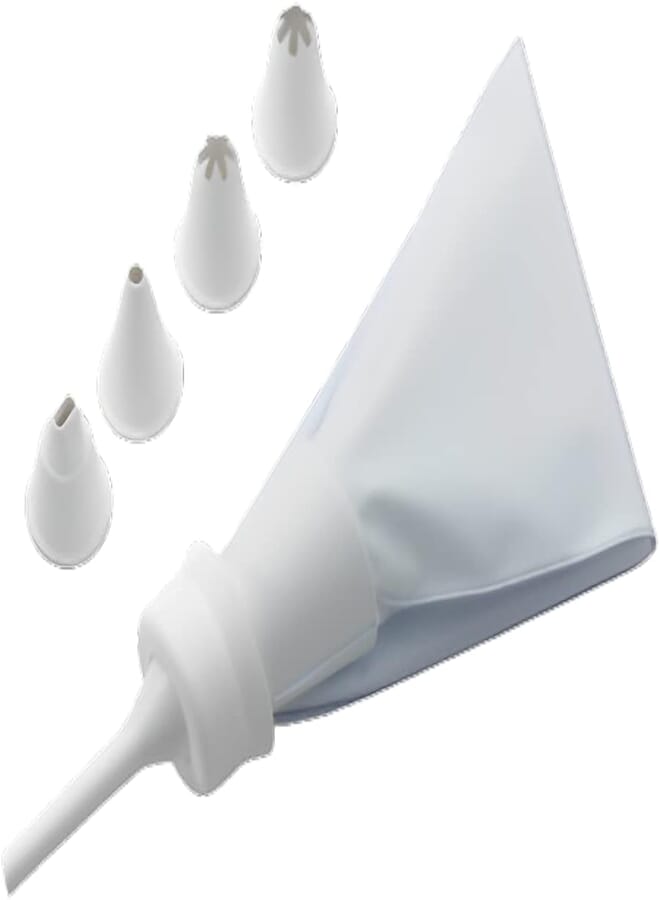 Pedrini Icing Set With 5 Nozzles