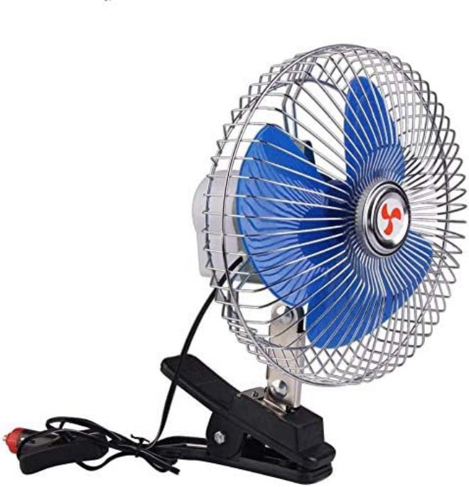 12V 25W Mini Portable Auto Vehicle Cooling Oscillating Fan for Car Dashboard 10 Inch Size - Image 3