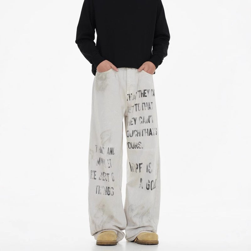 Unisex Casual Daily Denim Jeans - Image 2