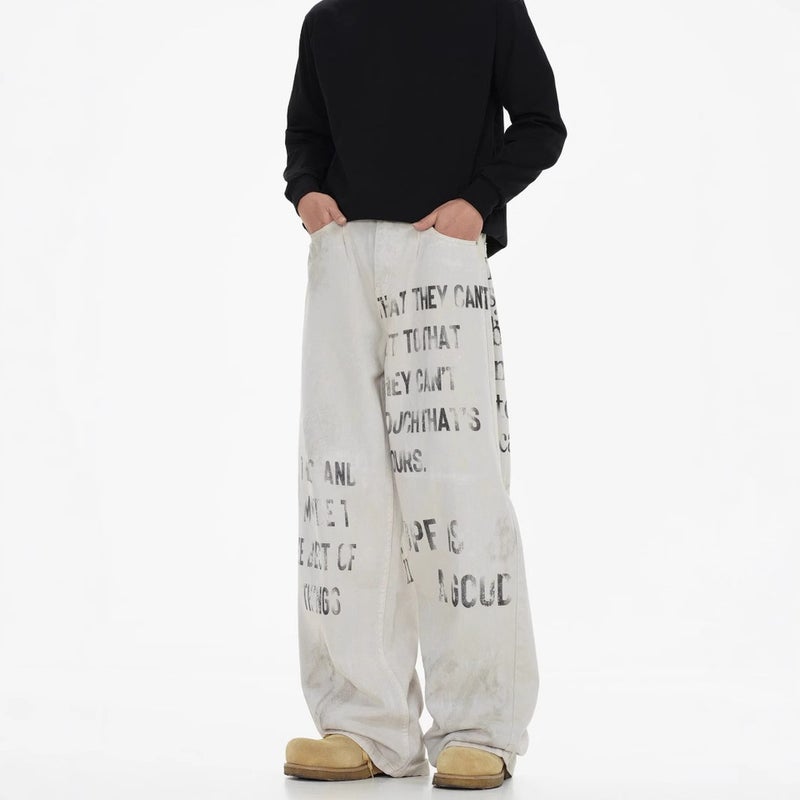 Unisex Casual Daily Denim Jeans - Image 4