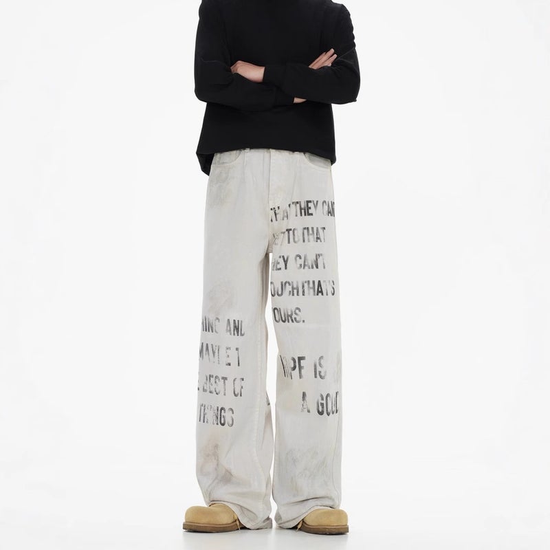 Unisex Casual Daily Denim Jeans - Image 3