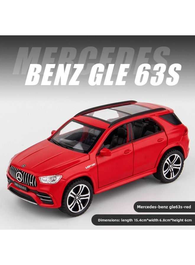 1/32 Big G Big Ben G63 Alloy Car Model Cross-country Car Simulation Children's Toy Furnishings Wholesale-Color:1: 32 Jiaye Mercedes-Benz GLE63S-Red