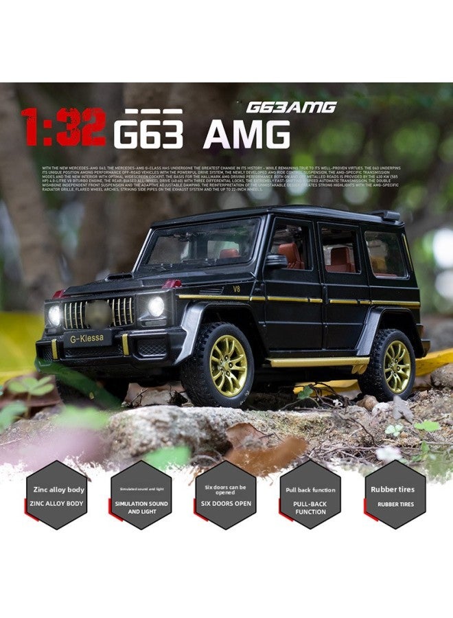 1/32 Big G Big Ben G63 Alloy Car Model Cross-country Car Simulation Children's Toy Furnishings Wholesale-Color:1: 32 Jiaye Mercedes-Benz GLE63S-Red