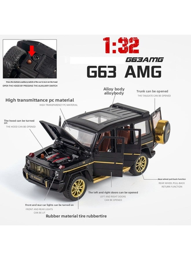 1/32 Big G Big Ben G63 Alloy Car Model Cross-country Car Simulation Children's Toy Furnishings Wholesale-Color:1: 32 Jiaye Mercedes-Benz GLE63S-Red
