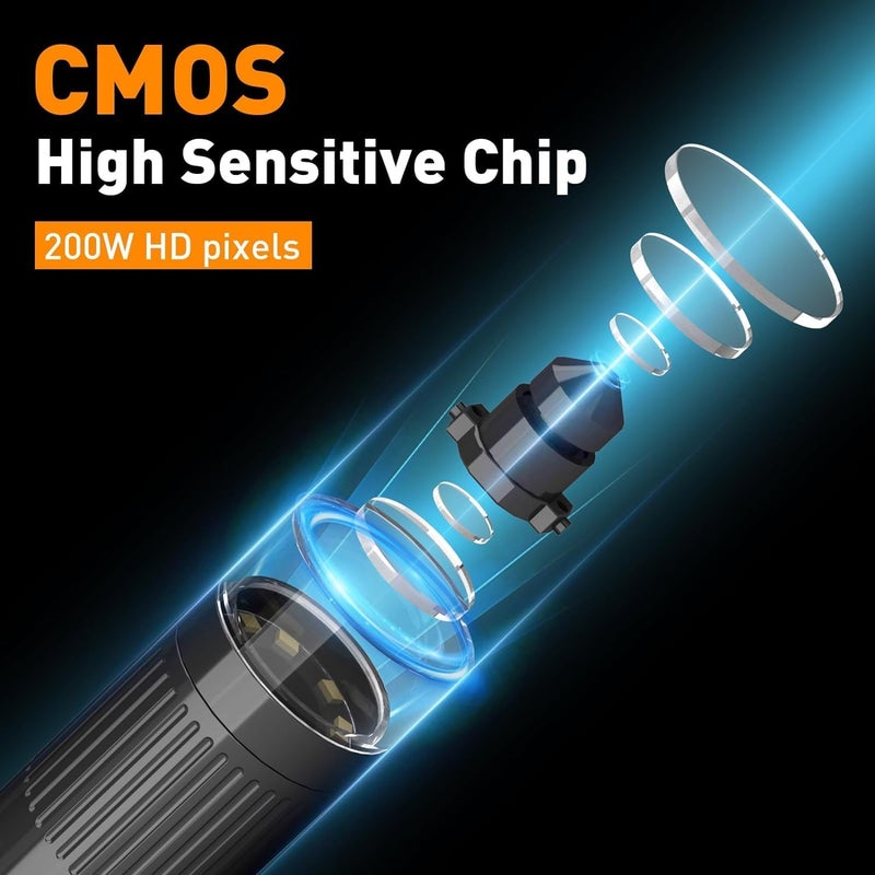 ETZIN 4.3" LCD Digital Microscope for Adults Kids, Coin Micros-cope 50X - 1000X Magnification with IPS Screen, 8 LED Lights, PC View, USB Microscope for Windows/MacOS, Black (EPL-1220IM) - Image 2