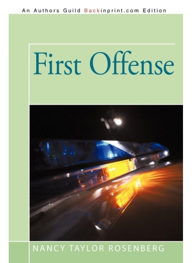 First Offense - Paperback