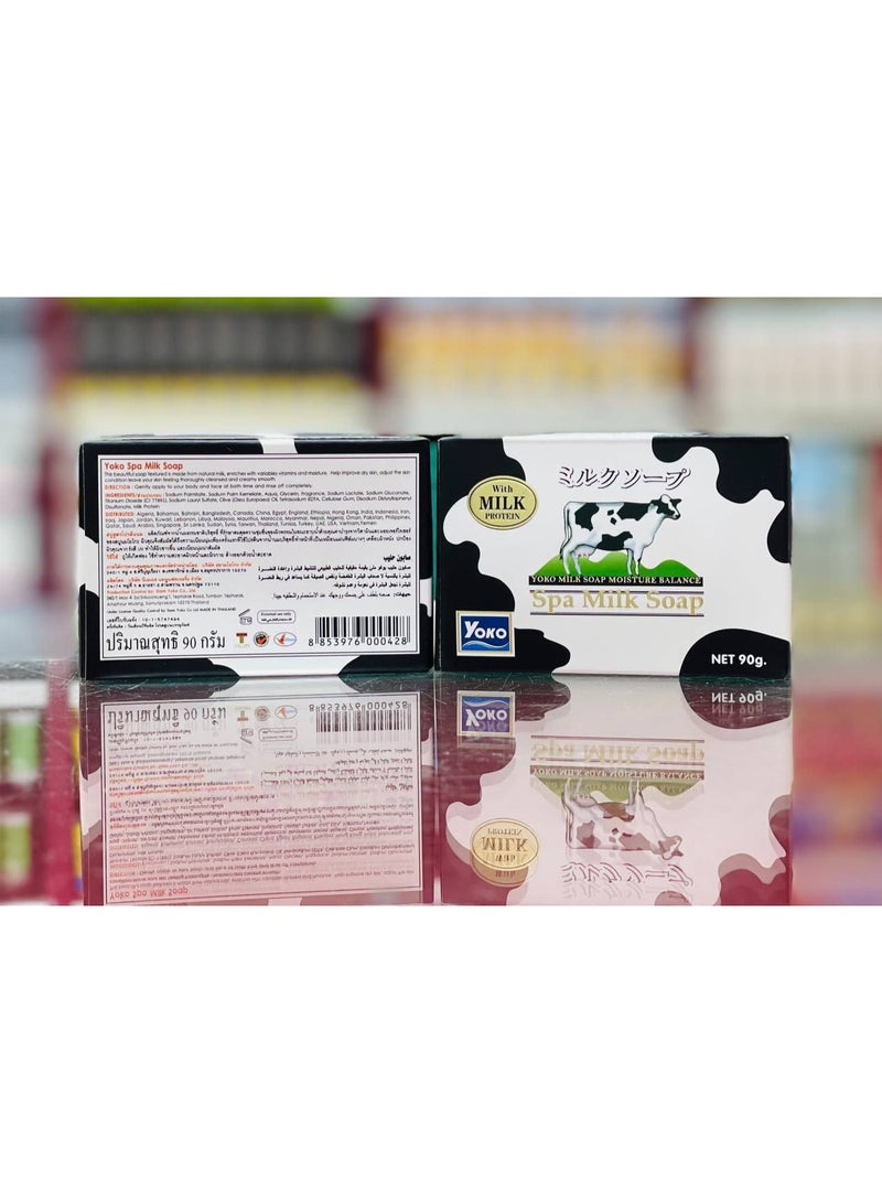 يوكو صابونه يوكو بالحليب لتفتيح البشره - Image 3
