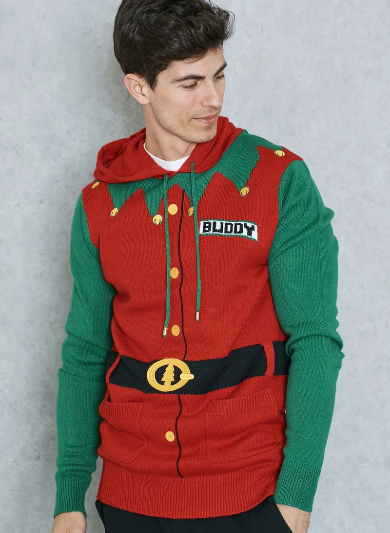 BRAVE SOUL Santa Claus Hoodie