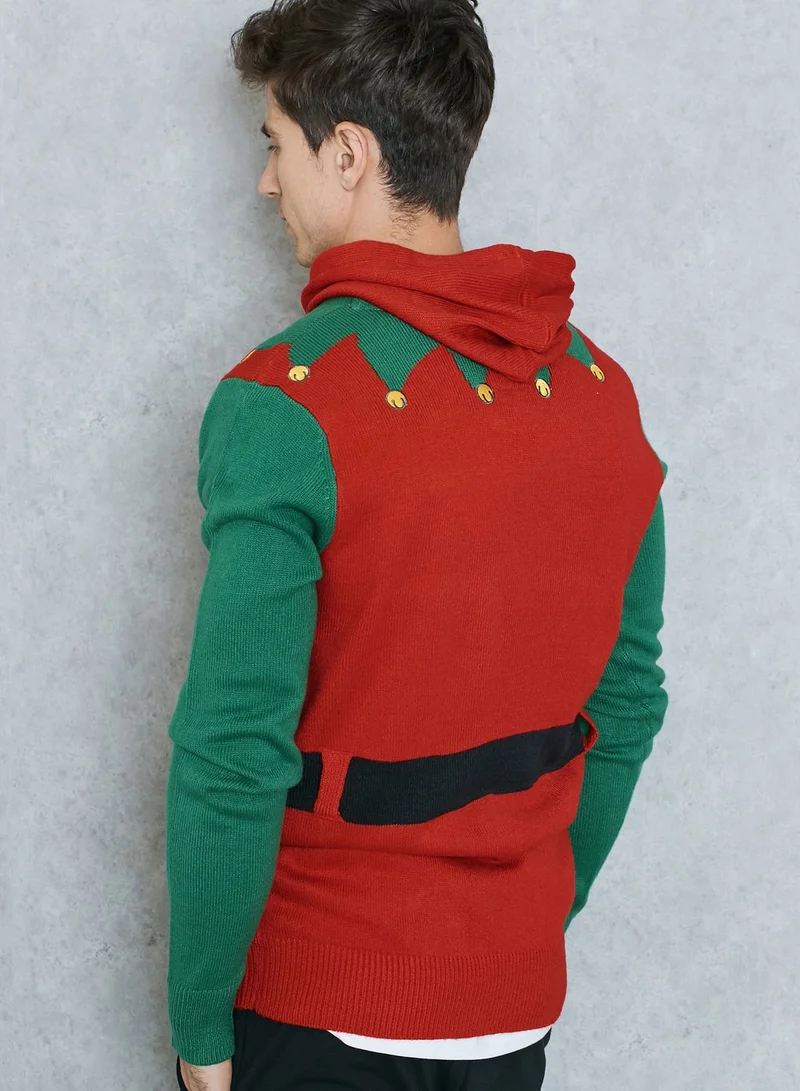 BRAVE SOUL Santa Claus Hoodie