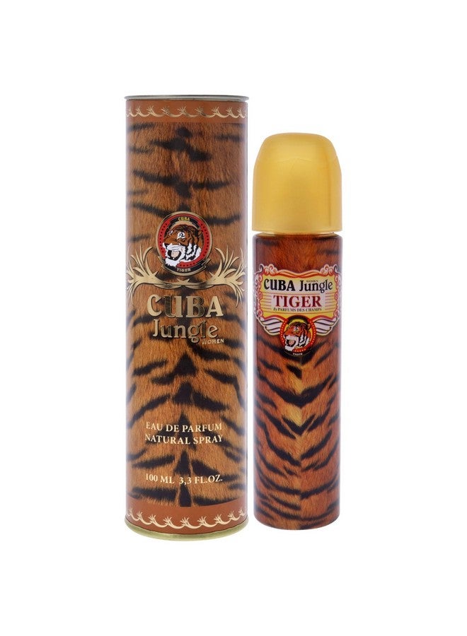 Cuba Jungle Tiger 3.3 Oz Eau De Parfum Spray