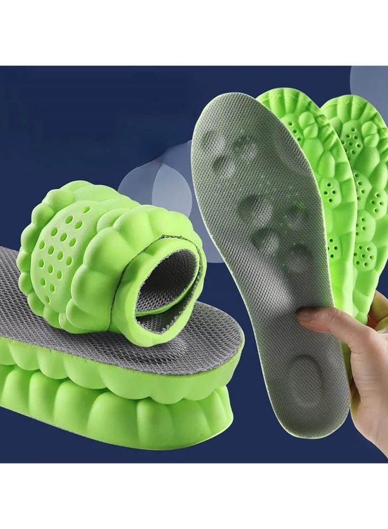 BreeJooy 4D Cloud Insoles - Anti-Fatigue, Shock Absorption, Foot Pain Relief - Women's Step Insoles - U-Shaped Memory Foam Insoles 1 Pair  - Image 4