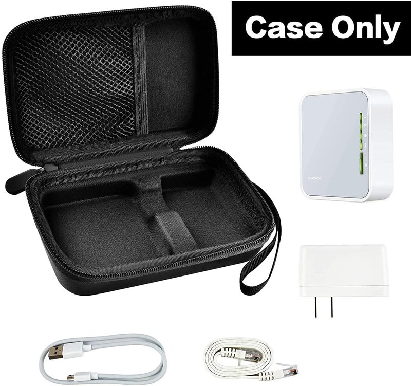 GWCASE Case Compatible with TP-Link AC750 Wireless Portable Nano Travel Router. for Hotspot WiFi Devices Storage Carrying Box Holder for Power Adapter, Ethernet Cable and Other Accessories (Bag Only) - Image 2