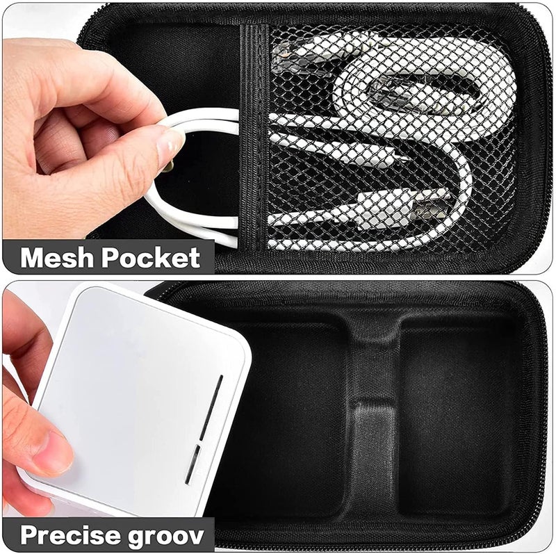 GWCASE Case Compatible with TP-Link AC750 Wireless Portable Nano Travel Router. for Hotspot WiFi Devices Storage Carrying Box Holder for Power Adapter, Ethernet Cable and Other Accessories (Bag Only) - Image 3