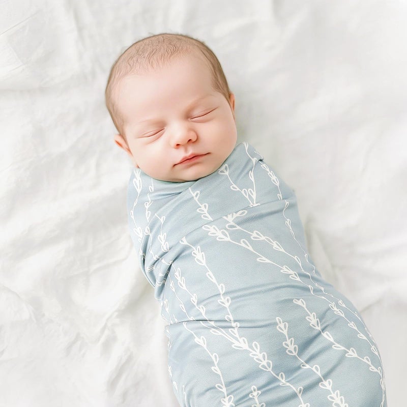 GRSSDER Baby Blankets Super Soft Jersey Knit Swaddle Blanket for Baby Girls and Boys, Double Layer Receiving Blankets 34 x 44 Inches, Extra Large for Baby Swaddling, Sea Fish - Image 5