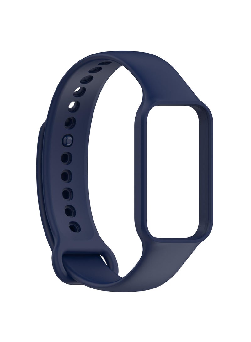 1Pcs Watch band for Redmi smart band 2/xiaomi band 8 active watch strap Blue - Image 2